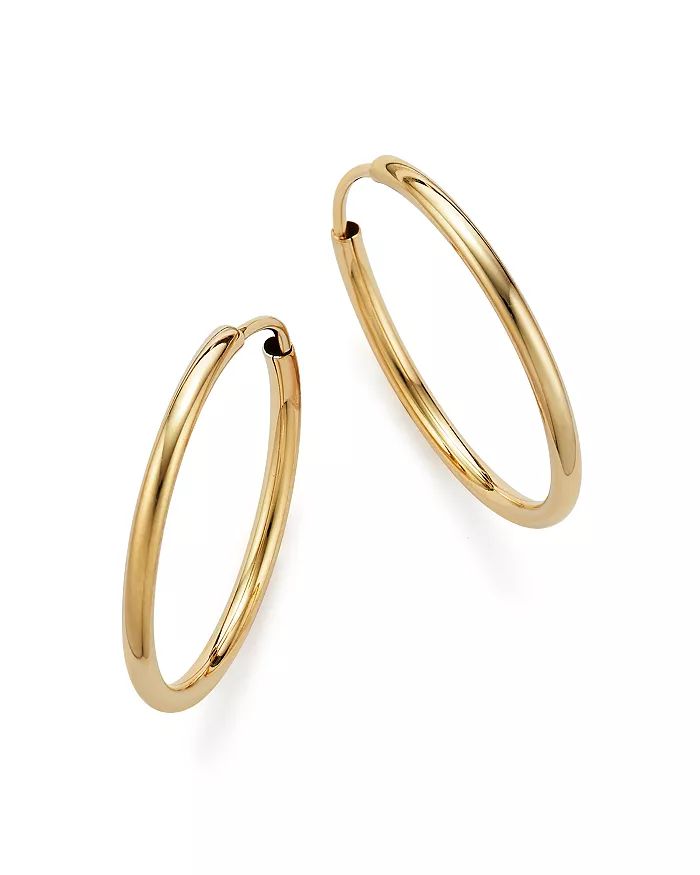 14K Yellow Gold Endless Hoop Earrings - 100% Exclusive | Bloomingdale's (US)