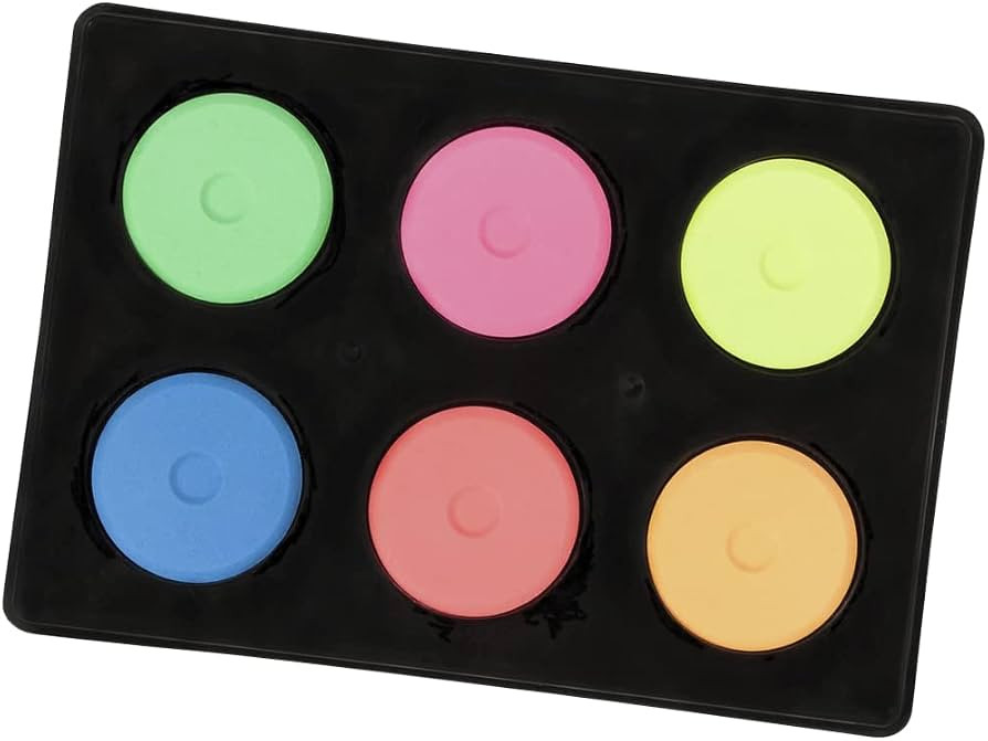 Jack Richeson Mini Tempera Fluorescent 6 Color Set | Amazon (US)