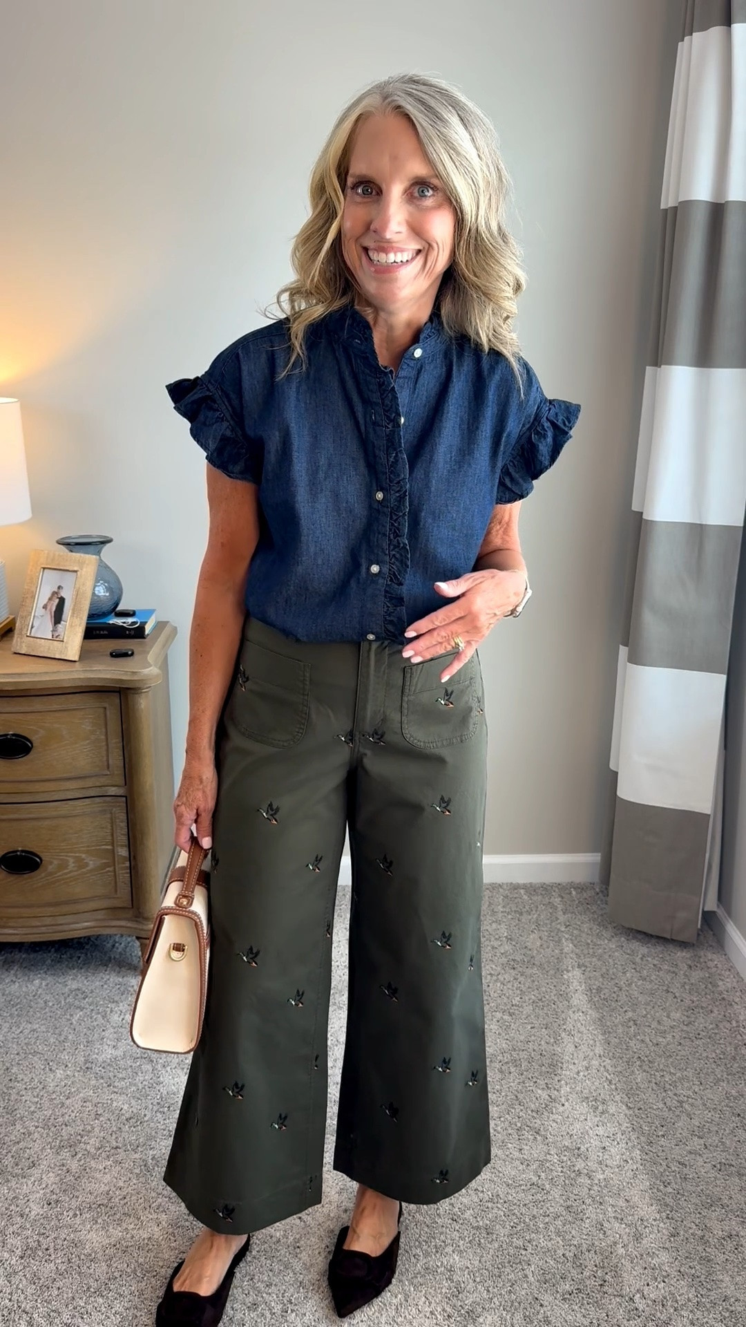 Absolute cuteness. You’ll be reaching for this shirt at least once week and the pants are so cute and comfy, they’ll be nudging their way to the front of the rotation. Cute teacher look, Mimi look, everyday style and fall  transition. Add a cute jacket or blazer as temps drop.

#LTKCon #LTKdayinmylife #LTKgrwm