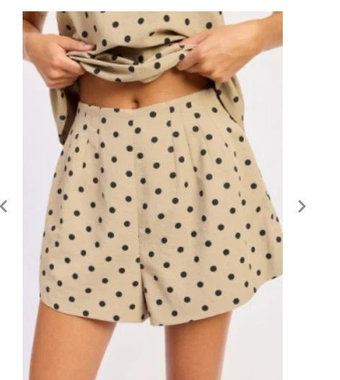 The Monroe Polka Dot Shorts | Ardire Collection