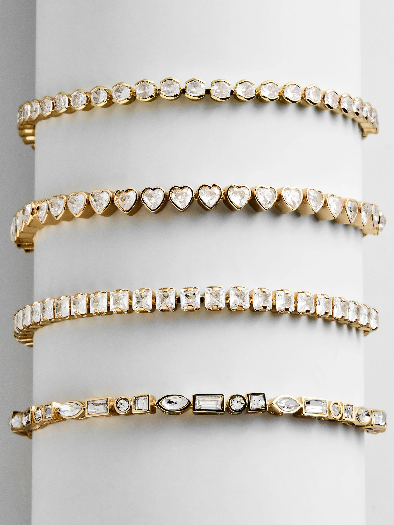 Brooke Tennis Bracelet - Round Stone | BaubleBar