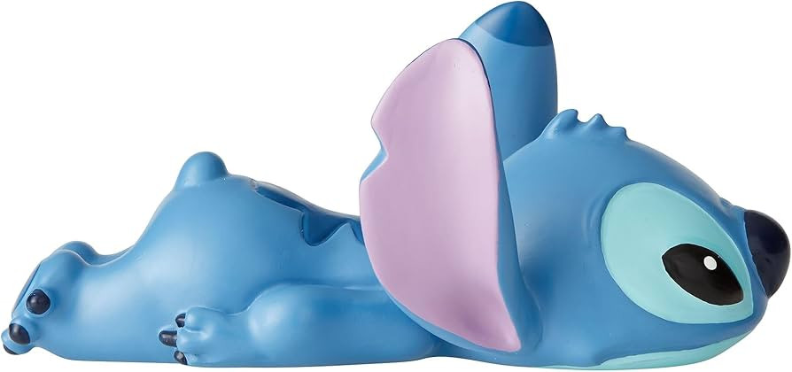 Enesco Disney Showcase Lilo and Stitch Laying Down Mini Figurine, 2.5 Inch, Multicolor,6002189 | Amazon (US)
