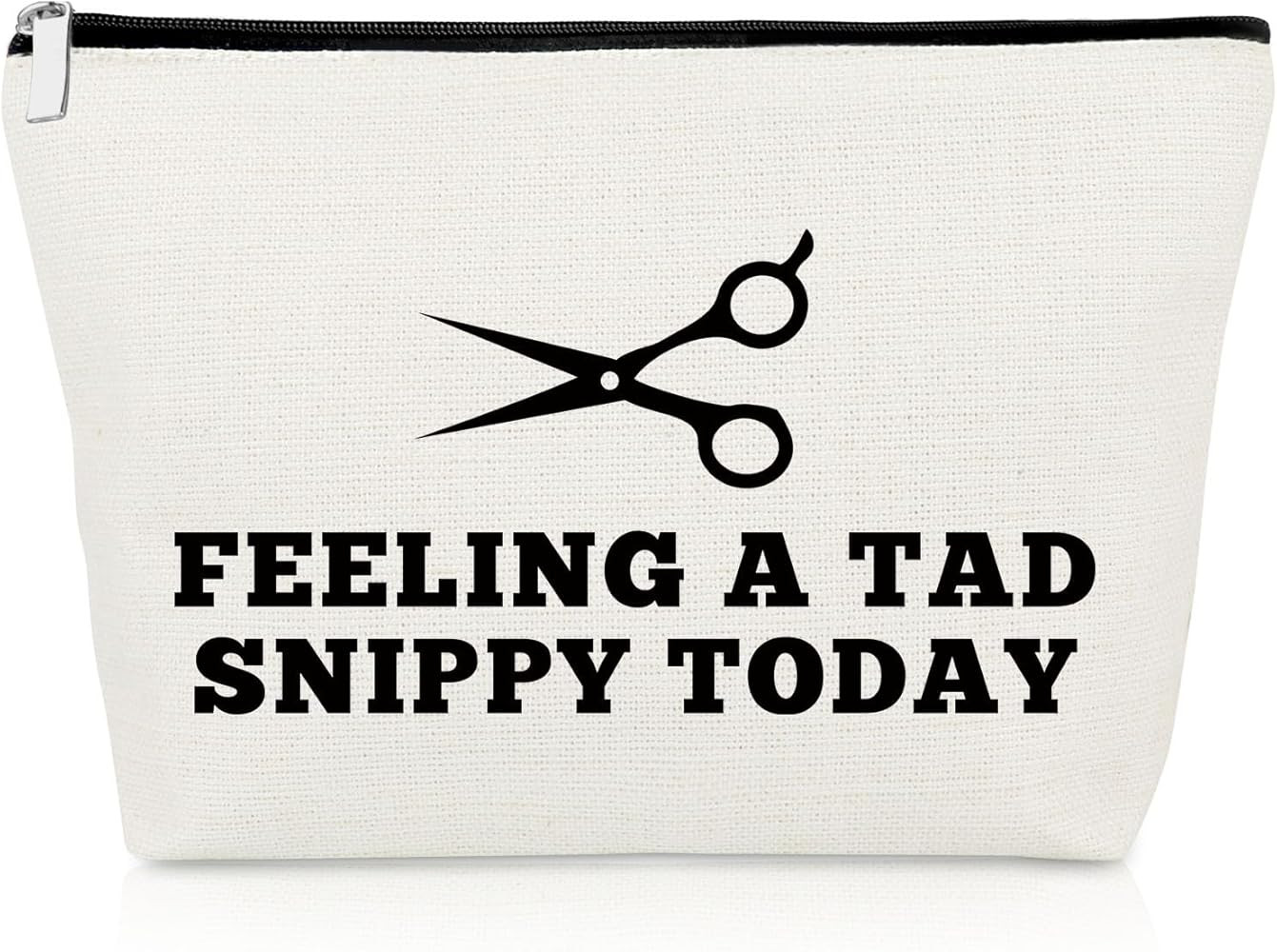 Funny Hairdresser Appreciation Gifts Makeup Bag Hair Stylist Gifts for Hair Dresser Thank You Sal... | Amazon (US)