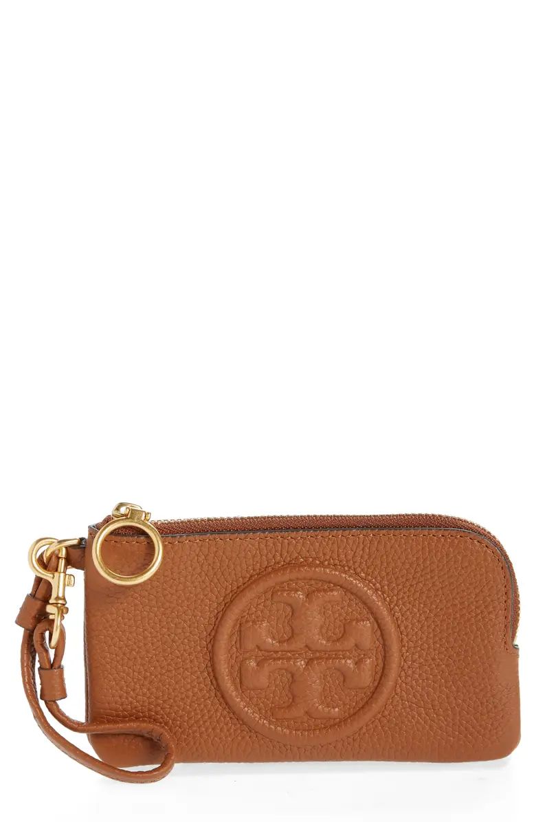 Tory Burch Perry Bombé Leather Card Case | Nordstrom | Nordstrom