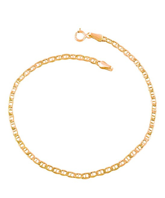 14k Gold Chain Anklet | Zulily