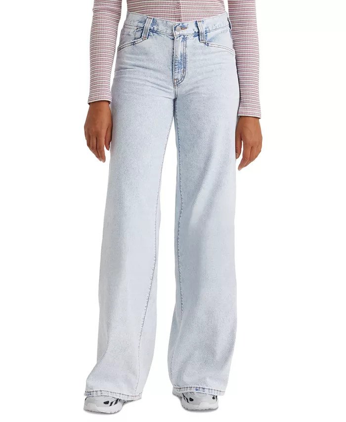 Women's '94 Baggy Wide-Leg Relaxed-Fit Denim Jeans | Macy's