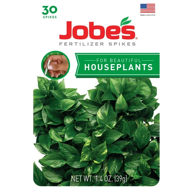 Jobe’s Houseplant Plant Food Container Spikes for Beautiful Houseplants, 30-Count, 13-4-5 | Walmart (US)