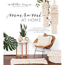 Macramé at Home: Add Boho-Chic Charm to Every Room with 20 Projects for Stunning Plant Hangers, Wall | Amazon (US)