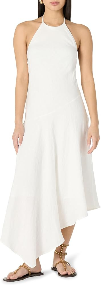 The Drop Women's Standard Ciga Halter Linen Maxi Dress | Amazon (US)