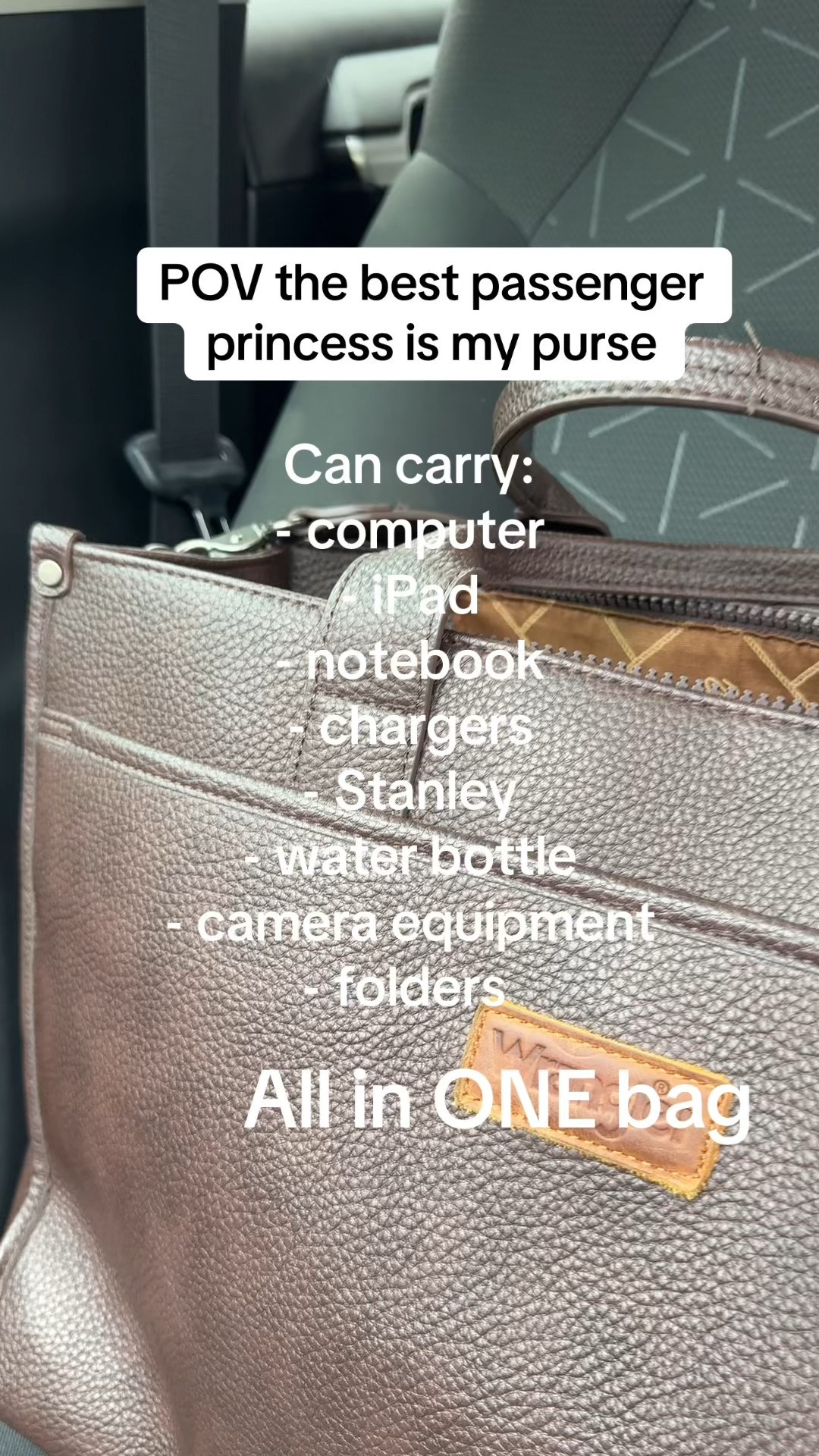 The BEST bag to fit my Stanley, computer, charges, notebook, etc! 

#LTKItBag #LTKGiftGuide #LTKFindsUnder100