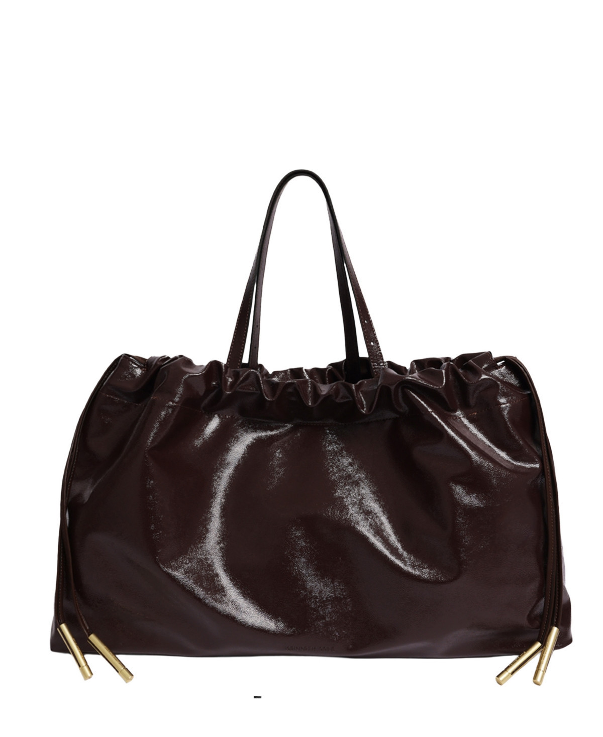 Kenneth Cole Riverside Leather Extra-Large Oversized Tote Handbag - Plum | Macy's