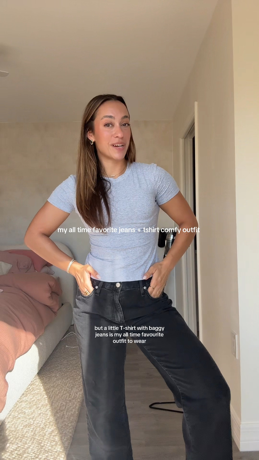 Comfy casual weekend outfit of the day!! Size up one in these urban outfitters jeans for the perfect oversize baggy denim

I’m wearing a size medium in the tshirt and it’s on sale for Amazon Black Friday deals!! The jeans are under $50 and probably my
Most worn pair of denim 

Casual outfits, neutral outfits, casual outfit inspo, jeans and tshirt outfit 

#LTKgrwm #LTKCyberWeek #LTKFindsUnder50