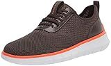 Cole Haan Men's Generation Zerogrand Stitchlite Sneaker, Black Olive Knit/Vibrant Orange/Optic White | Amazon (US)
