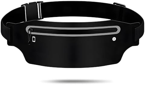 Ultrathin Running Belts For Women Men,Sweat Absorbing Waterproof Fanny Pack Phone Holder, Adjusta... | Amazon (US)