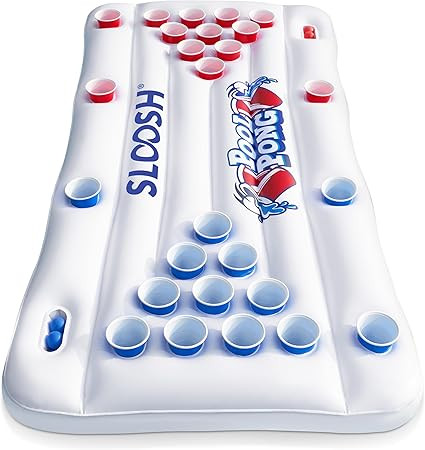 SLOOSH Pool Toys Games Set - Pong Toss Game Water Toys for Adults Kids Family Games, Inflatable F... | Amazon (US)