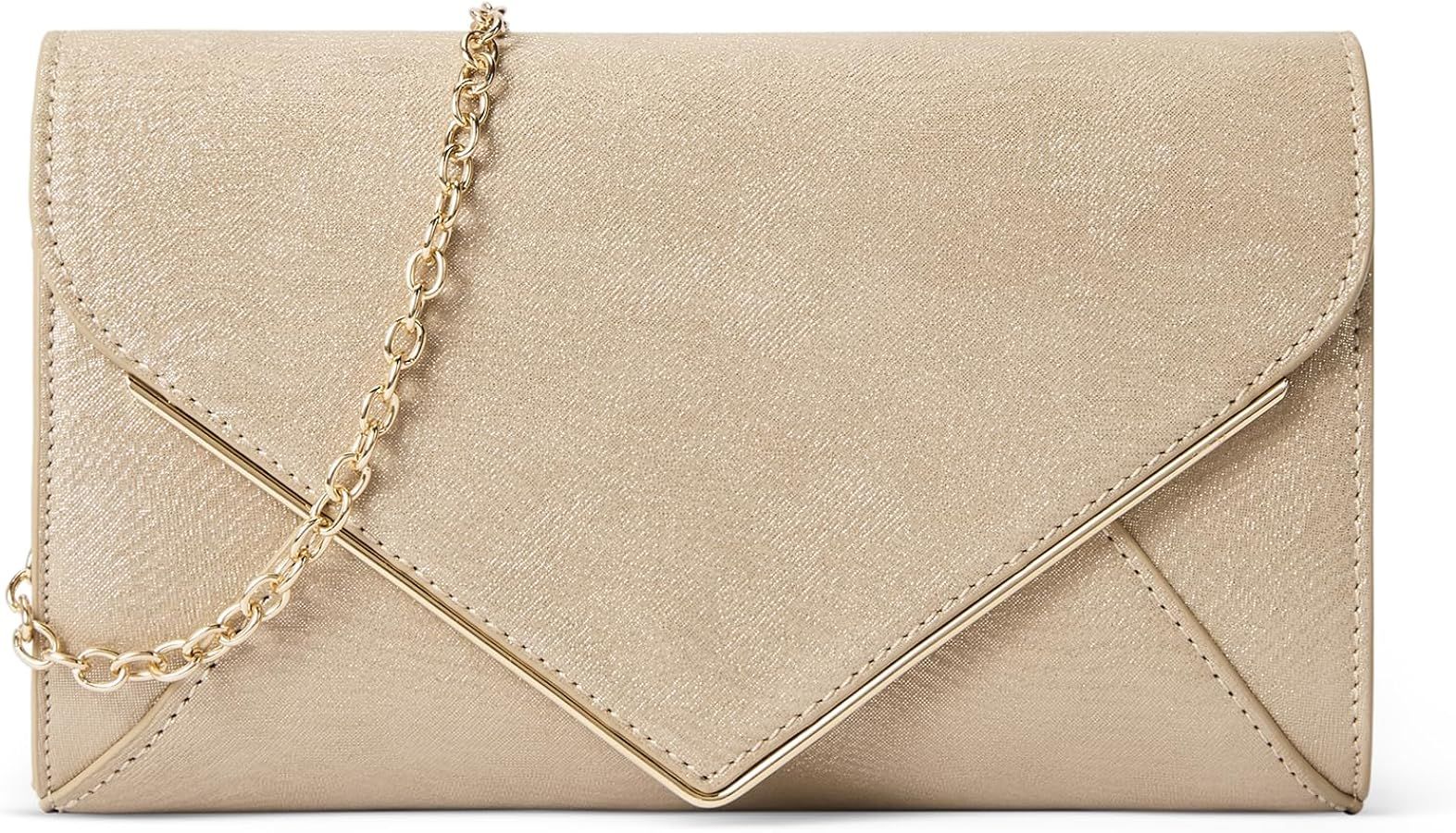 CLUCI Clutch Purse Evening Bag for Women, Envelope Handbag With Detachable Chain for Wedding and ... | Amazon (US)