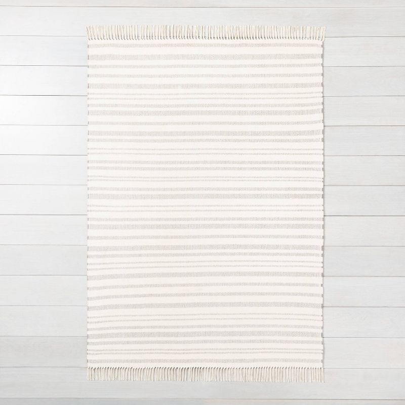 Stripe with Fringe Area Rug - Hearth & Hand™ with Magnolia | Target