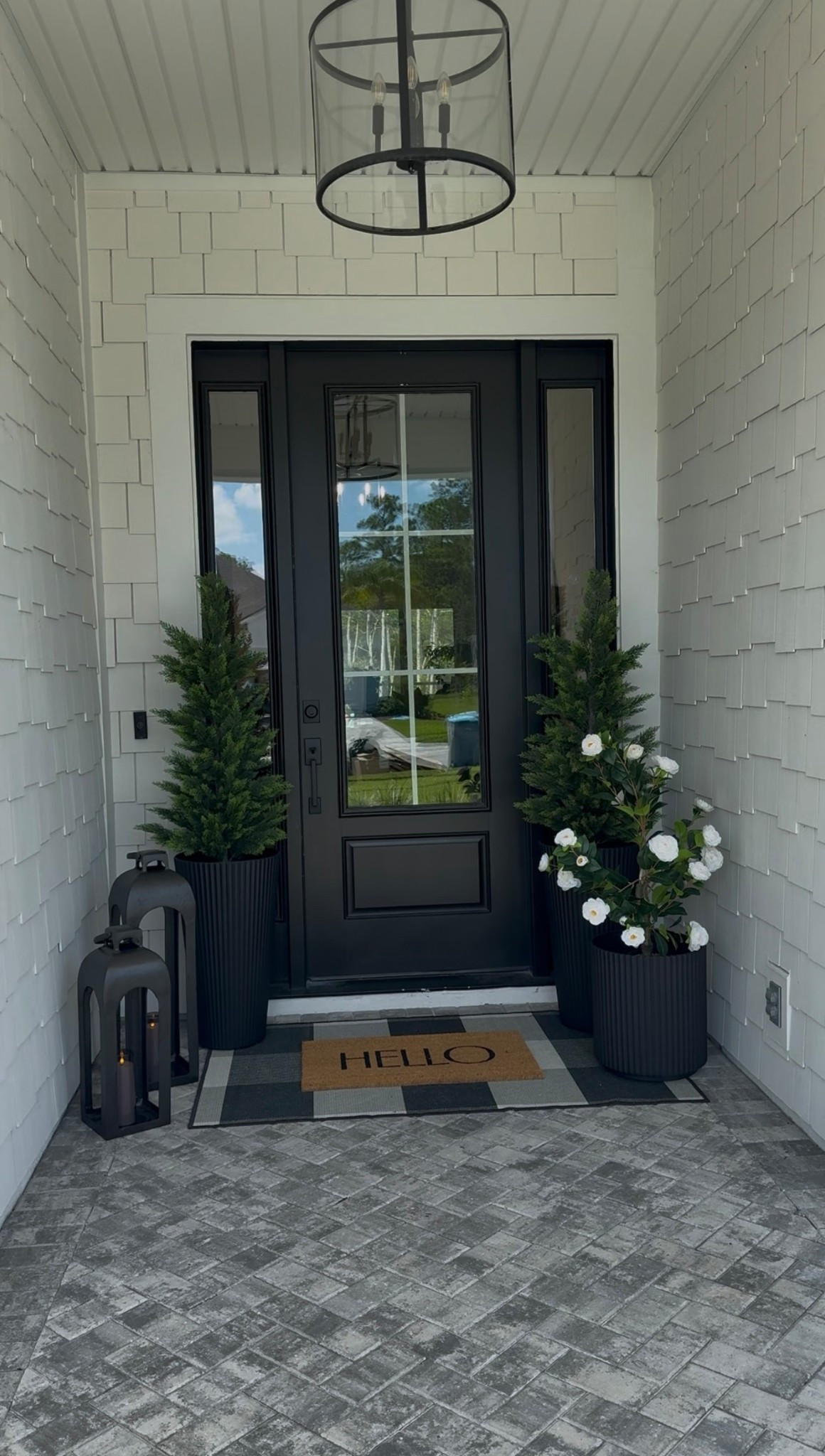 Pottery barn inspired lanterns are finally back in stock!! Perfect addition to any front porch- amazing quality and I love the sizes! 

Spring front porch, target home finds, pottery barn look for less, designer inspired home finds, front porch inspiration, oversized lanterns, faux outdoor plants 

#LTKSeasonal #LTKHome