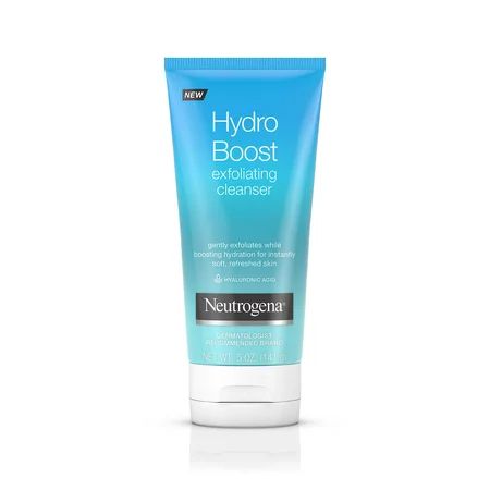 Neutrogena Hydro Boost Gentle Exfoliating Facial Cleanser, 5 oz | Walmart (US)