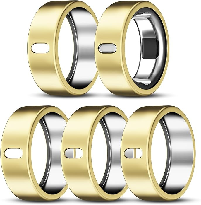 ZOOROO 5 Pack Cover Compatible with Oura Ring Gen 4/Oura Ring Gen 3/3 Horizon, Surport Charging w... | Amazon (US)