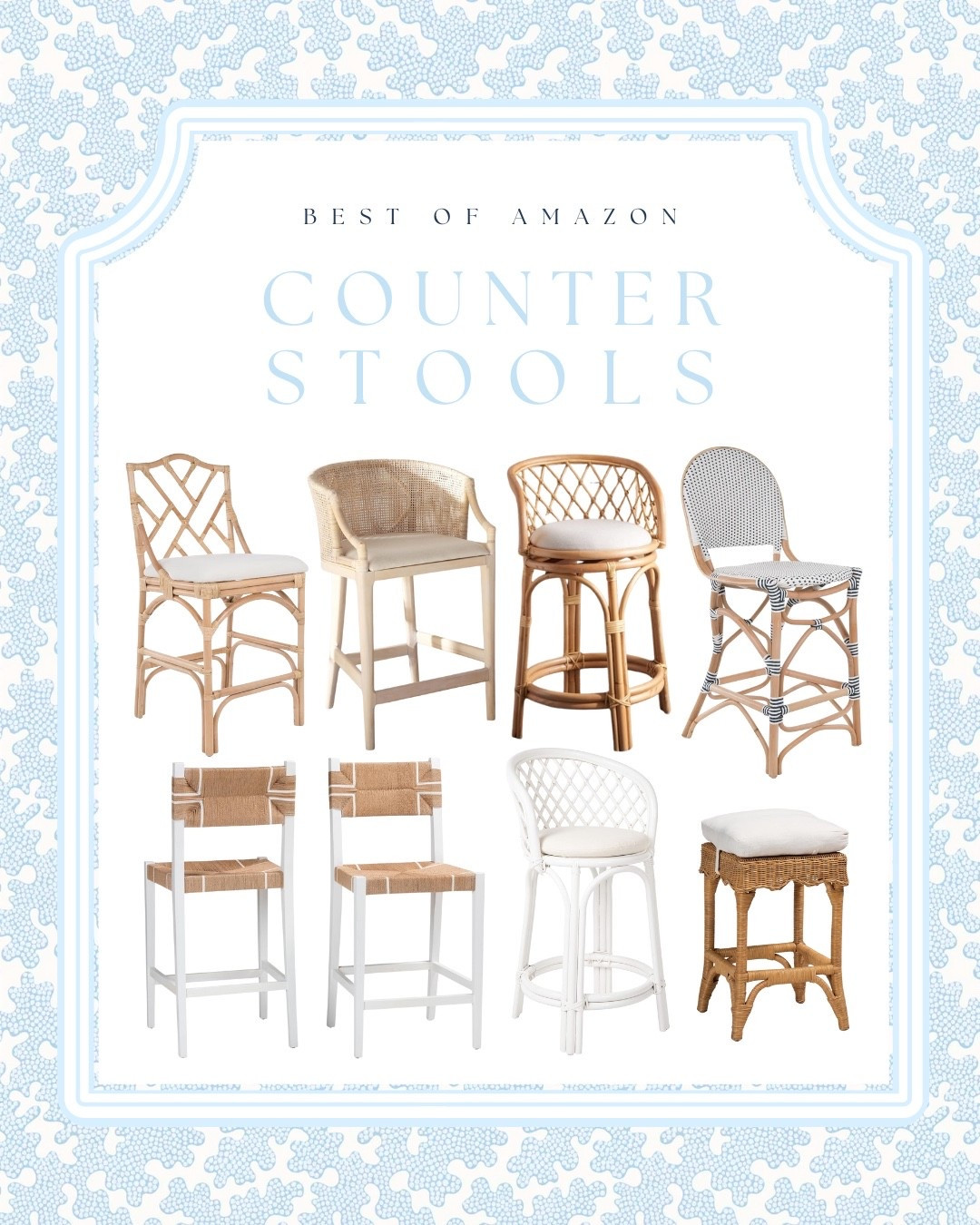 Best of Amazon Counter Stools! Designer looks for less for a classic coastal home

#LTKStyleTip 

#LTKHome #LTKSaleAlert