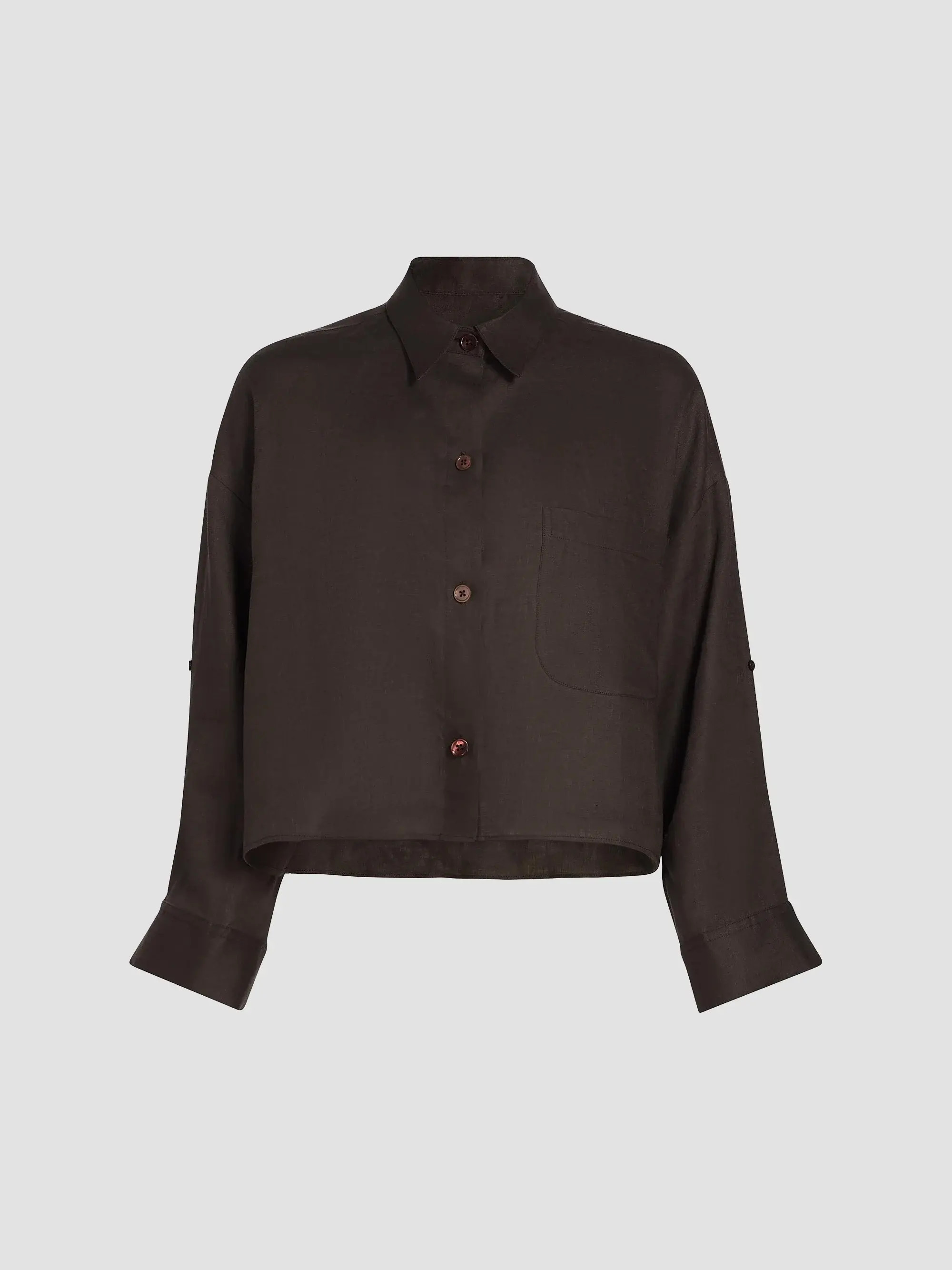 TWP Next Ex Cotton-Silk Button-Front Shirt | Saks Fifth Avenue | Saks Fifth Avenue