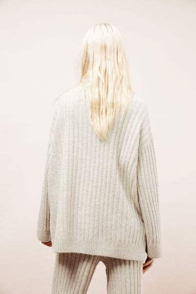 Rib-knit Turtleneck Sweater | H&M (US + CA)