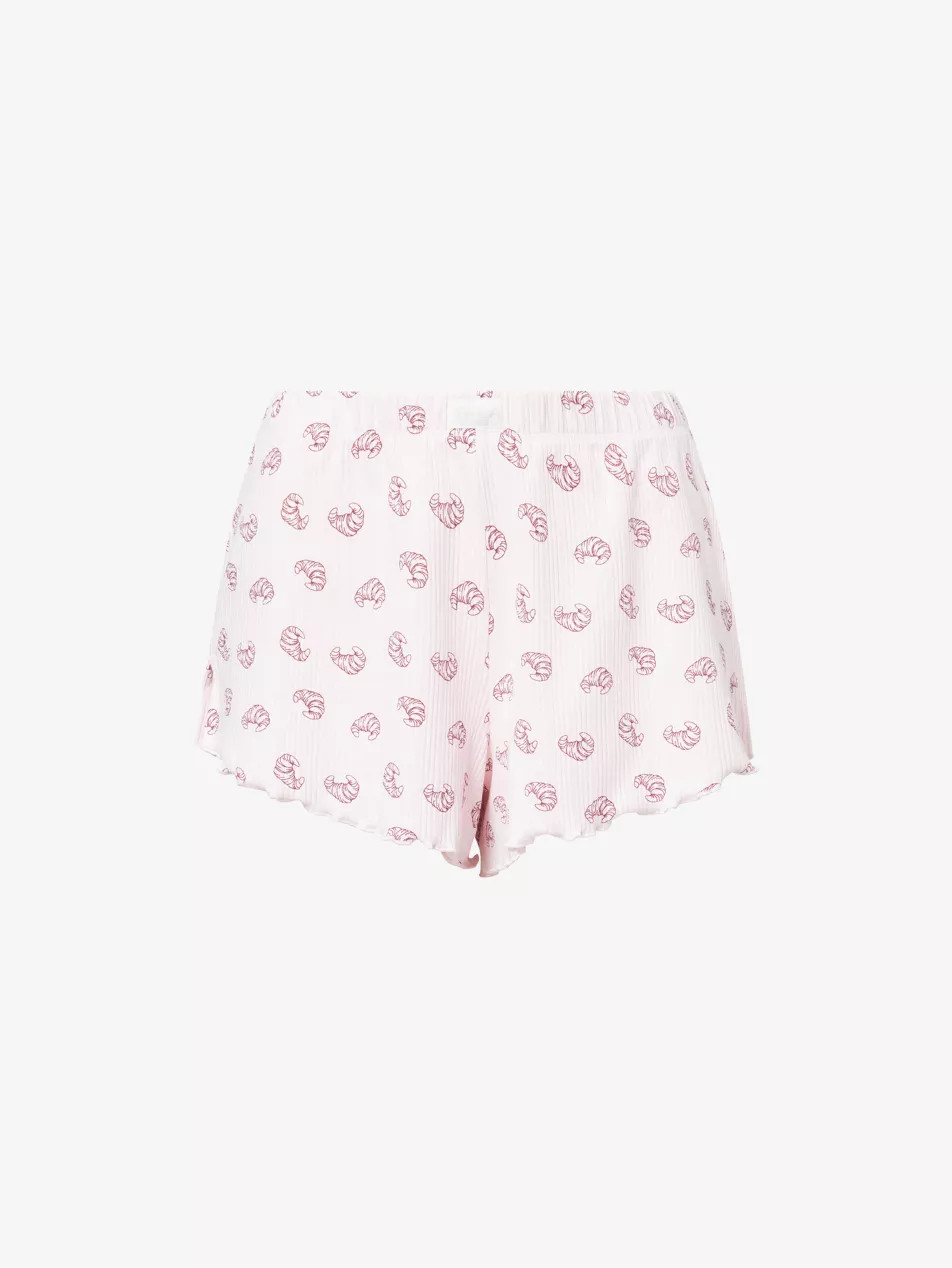 Sleep Lounge Regular-Fit Stretch-Cotton Pyjama Bottoms | Selfridges