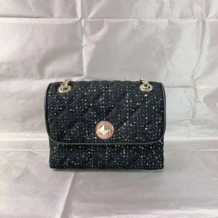 Kate Spade K4663 natalia small flap crossbody in black multi | Walmart (US)