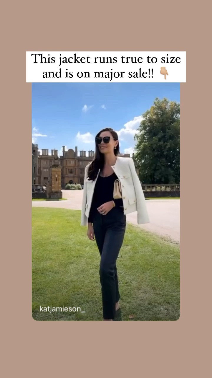 Fall jacket on sale! 

#LTKWorkwear #LTKVideo #LTKSaleAlert