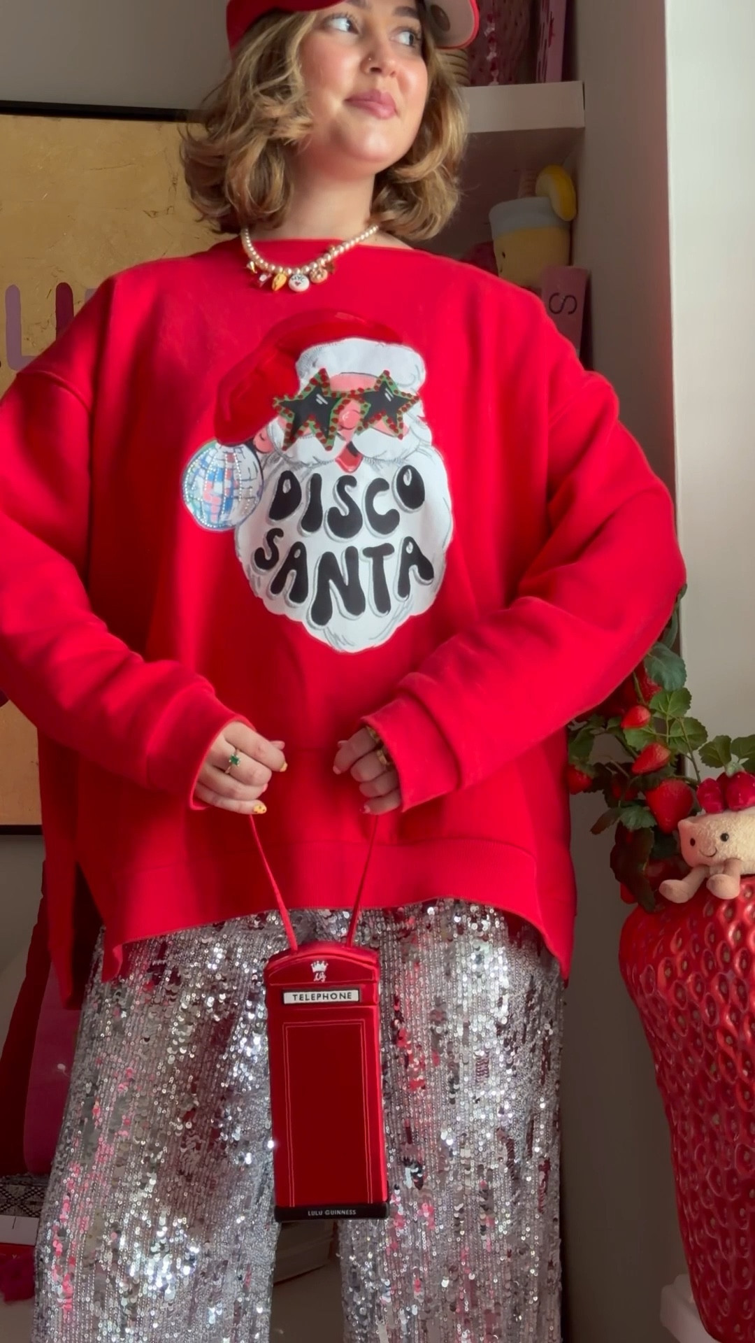 Disco Santa 🪩 
Jumper is from Eleanor Bowmer

#LTKwinter #LTKfestive #LTKuk