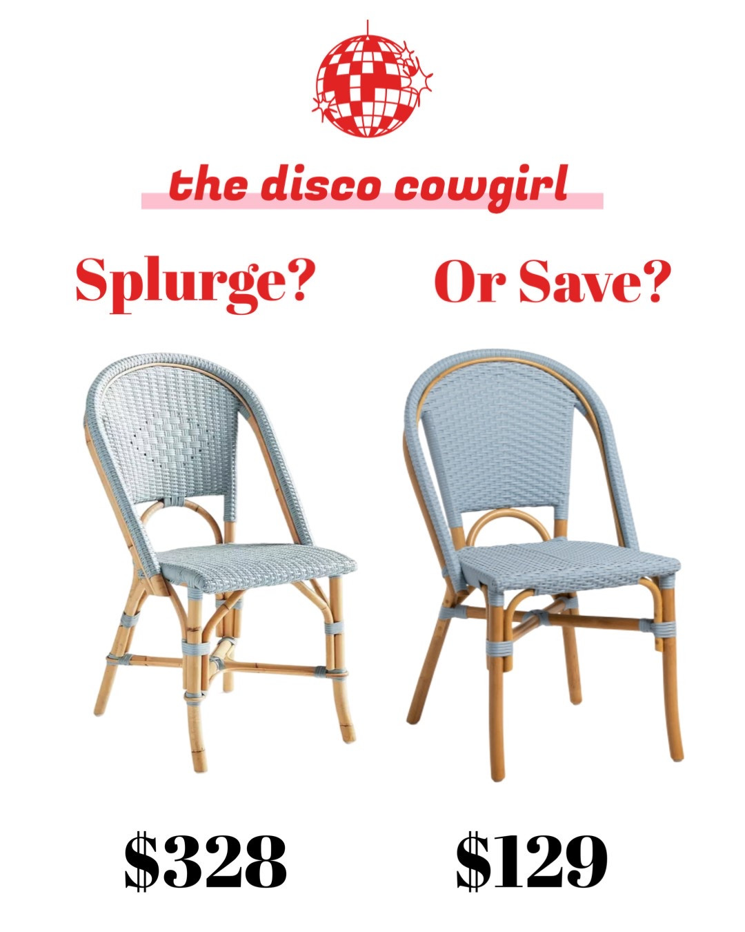 This is just too good of a deal! Rattan bistro chairs by Lillian August. Exactly what my dining room needs 

#LTKSaleAlert #LTKHome