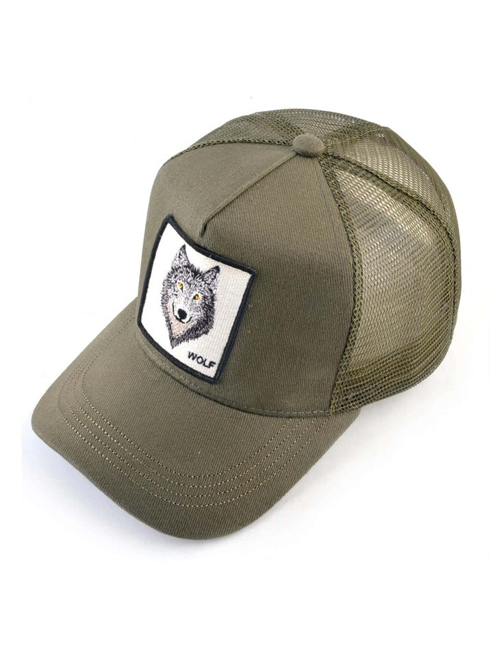 1pc Unisex Wolf & Letter Embroidered Casual Baseball Cap For Daily Life | SHEIN