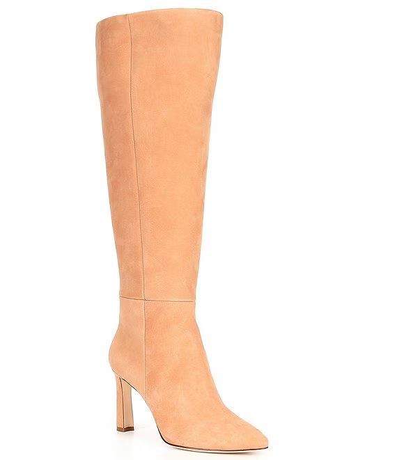 Antonio Melani Nubuck Stellah Over-the-Knee Dress Boots | Dillard's | Dillard's