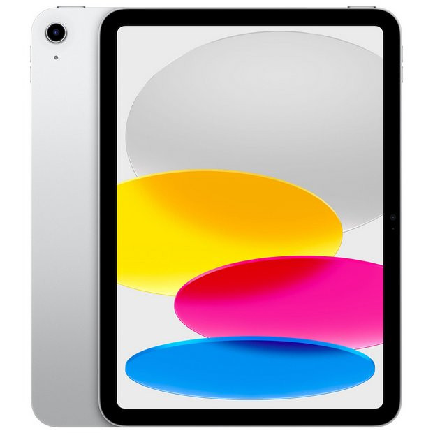 Apple iPad 2022 10.9 Inch Wi-Fi 64GB - Silver | argos.co.uk