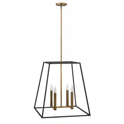 Fulton 4 Light Foyer Pendant Size: 24.5" H x 22" W | Wayfair North America