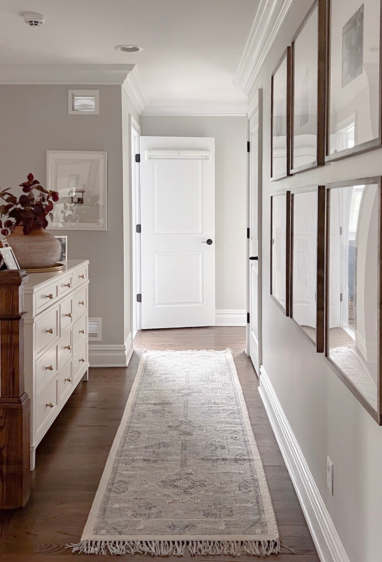 This hallway runner is one of my favorite finishing touches in our home. It adds warmth, softens the hardwood floors, and helps tie the surrounding spaces together while standing up beautifully to everyday traffic.
Hallway runner, neutral runner rug, vintage inspired runner, entryway rug, hallway décor, Loloi rug, runner rug, neutral home, home décor, interior design, GirlOnTheHudson

#LTKHome #LTKSeasonal #LTKdayinmylife