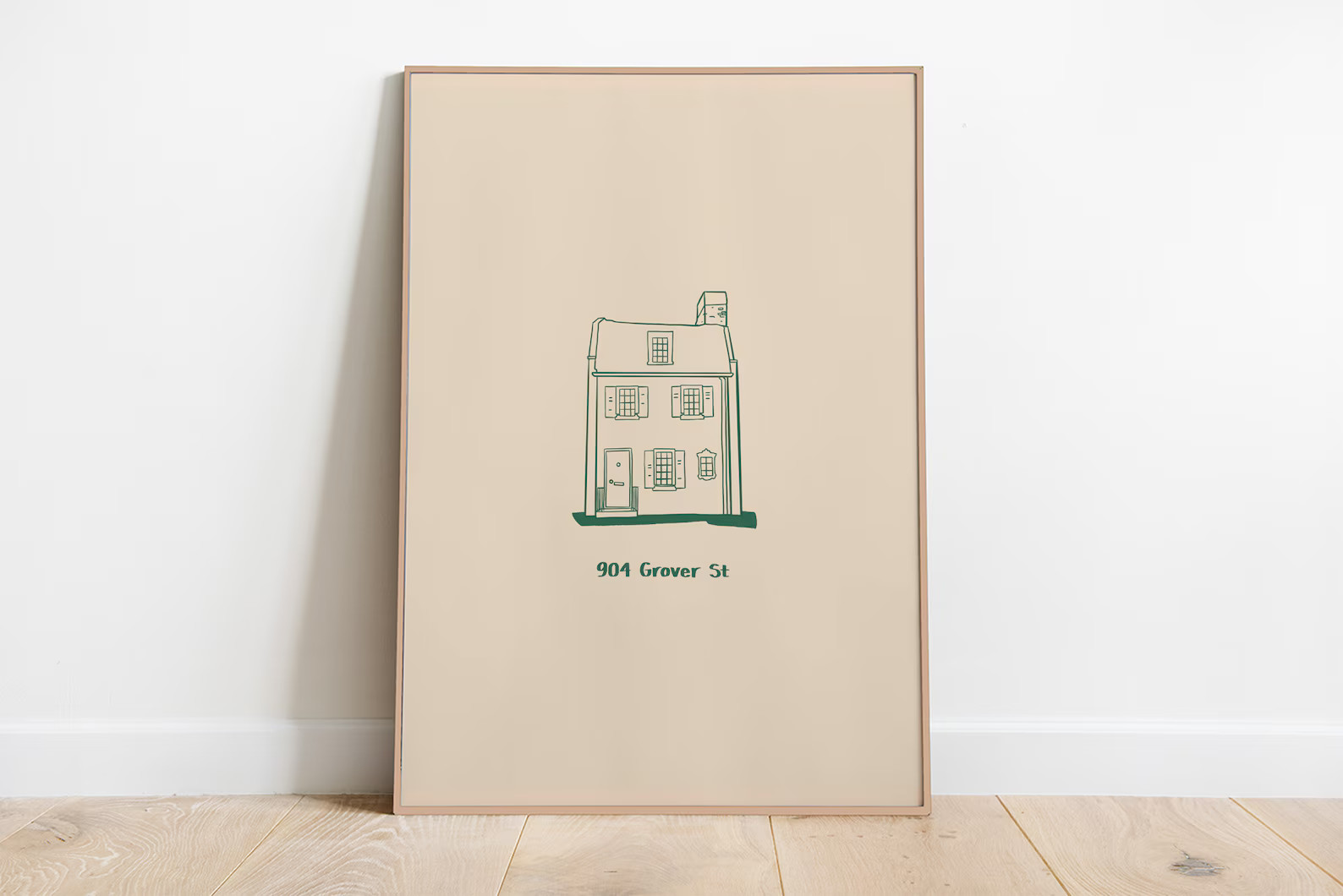 Personalized House Portrait, Custom Illustration, House Line Art, New Home Print, Housewarming Gi... | Etsy (US)