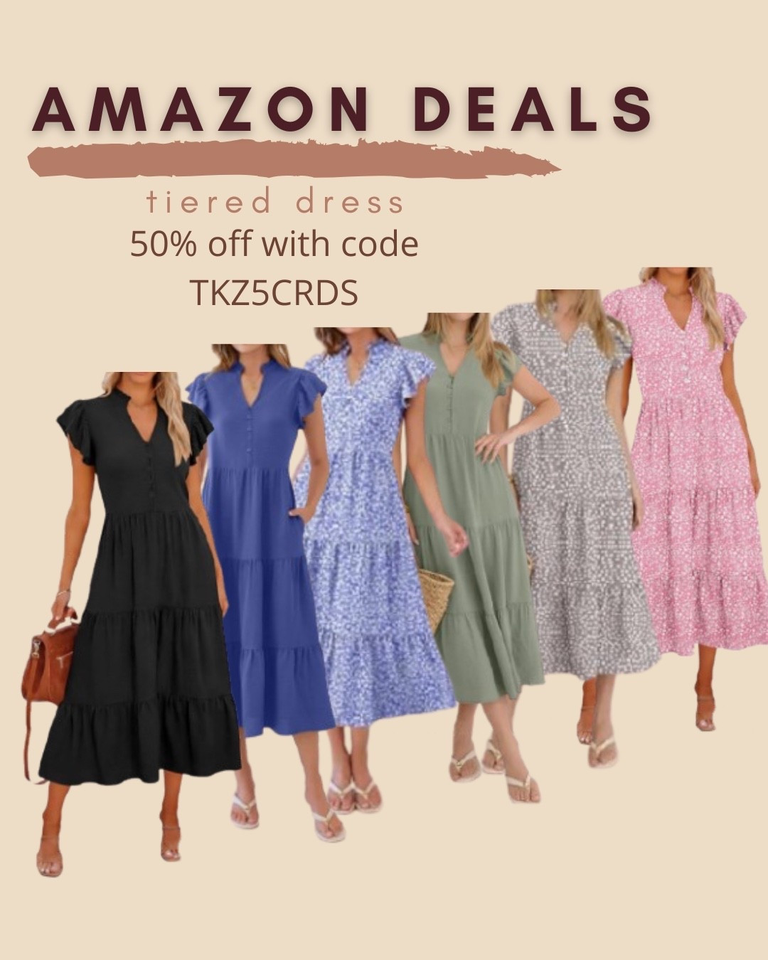 $13 ends 7/27

Amazon fashion
Amazon deals
Midi dress
Tiered dress

#LTKSaleAlert