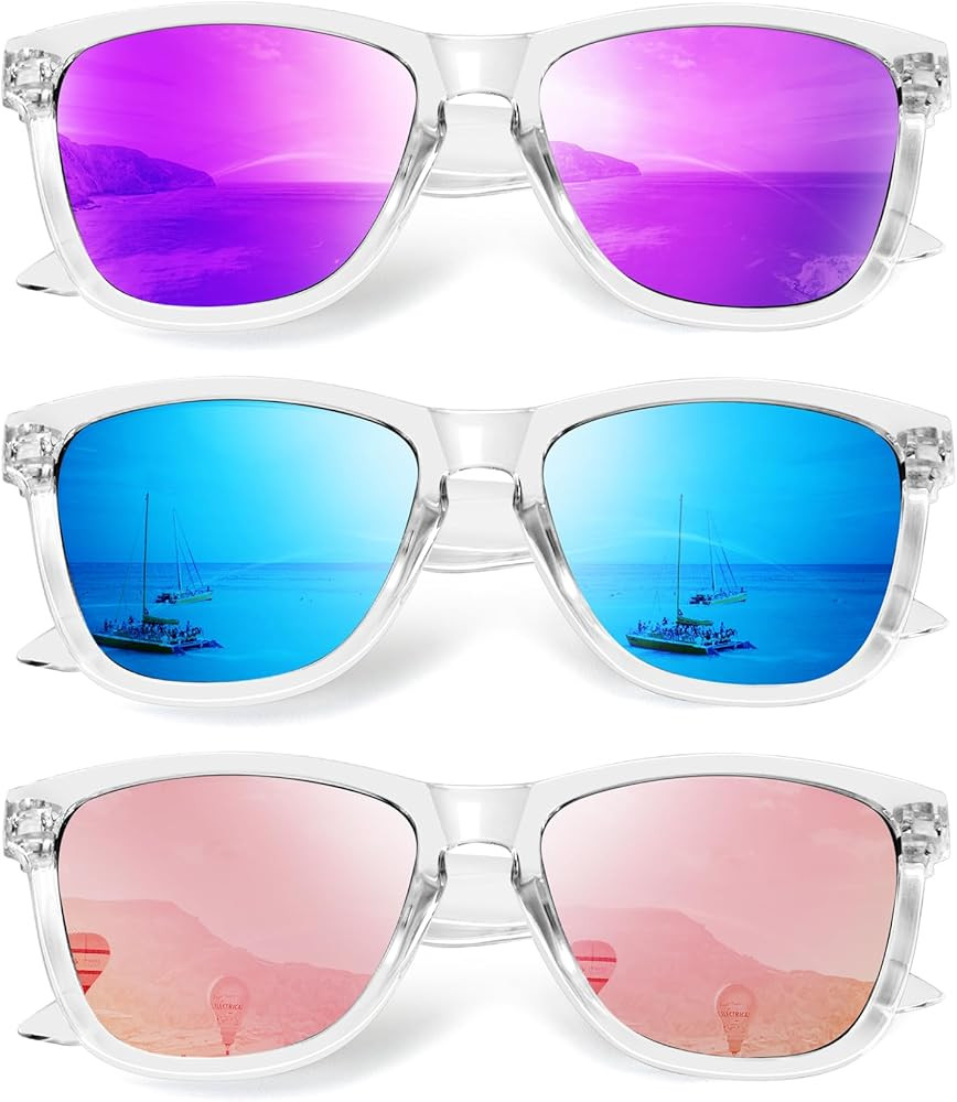 KALIYADI Womens-Sunglasses Polarized Sunglasses-Womens Trendy: Retro Sun Glasses with UV Protecti... | Amazon (US)