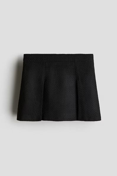 H & M - Pleated Skirt - Black | H&M (US + CA)