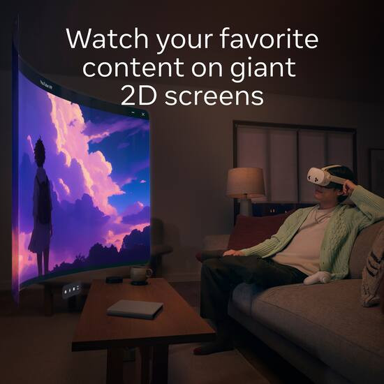 Meta Quest 3S 128GB — Get Batman: Arkham Shadow and a 3-Month Trial of Meta Quest+ Included —... | Best Buy U.S.