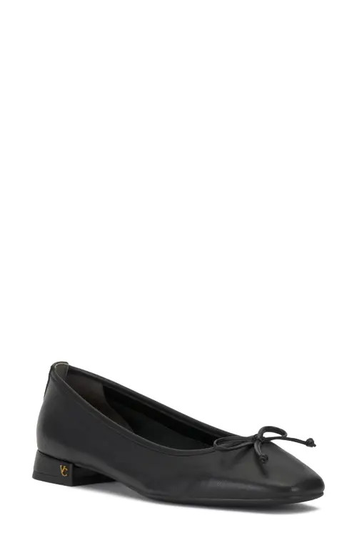 Vince Camuto Jenlea Ballet Flat in Black at Nordstrom, Size 8 | Nordstrom