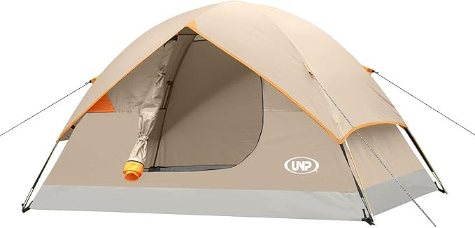 unp 6 Person 4 Season Dome Tent, Easy to Set Up for Camping & Hiking, Lightweight & Portable, Gre... | Amazon (US)