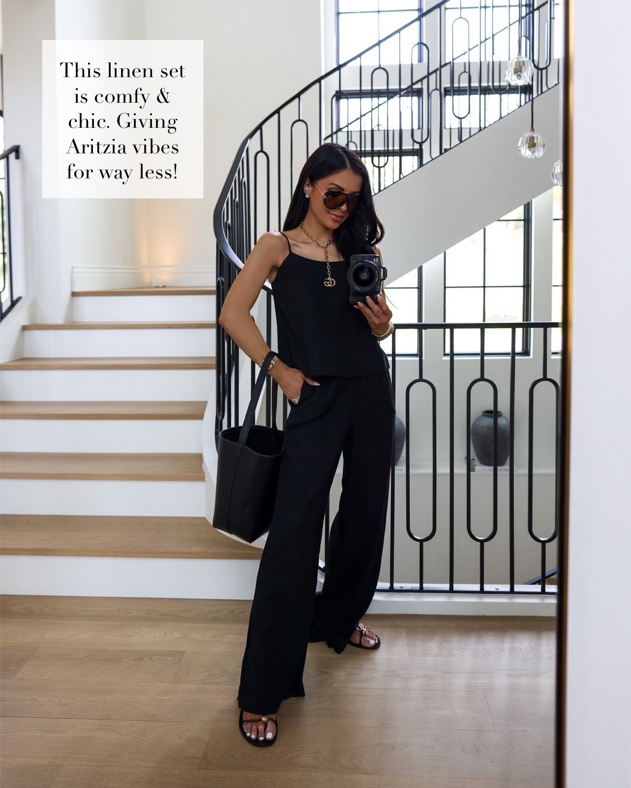 Target summer finds that look designer 
Target linen set that looks like Aritzia target black linen pants 

Memorial Day outfit, summer outfit, vacation outfit ideas

#LTKPetite #LTKmomlife #LTKOver40