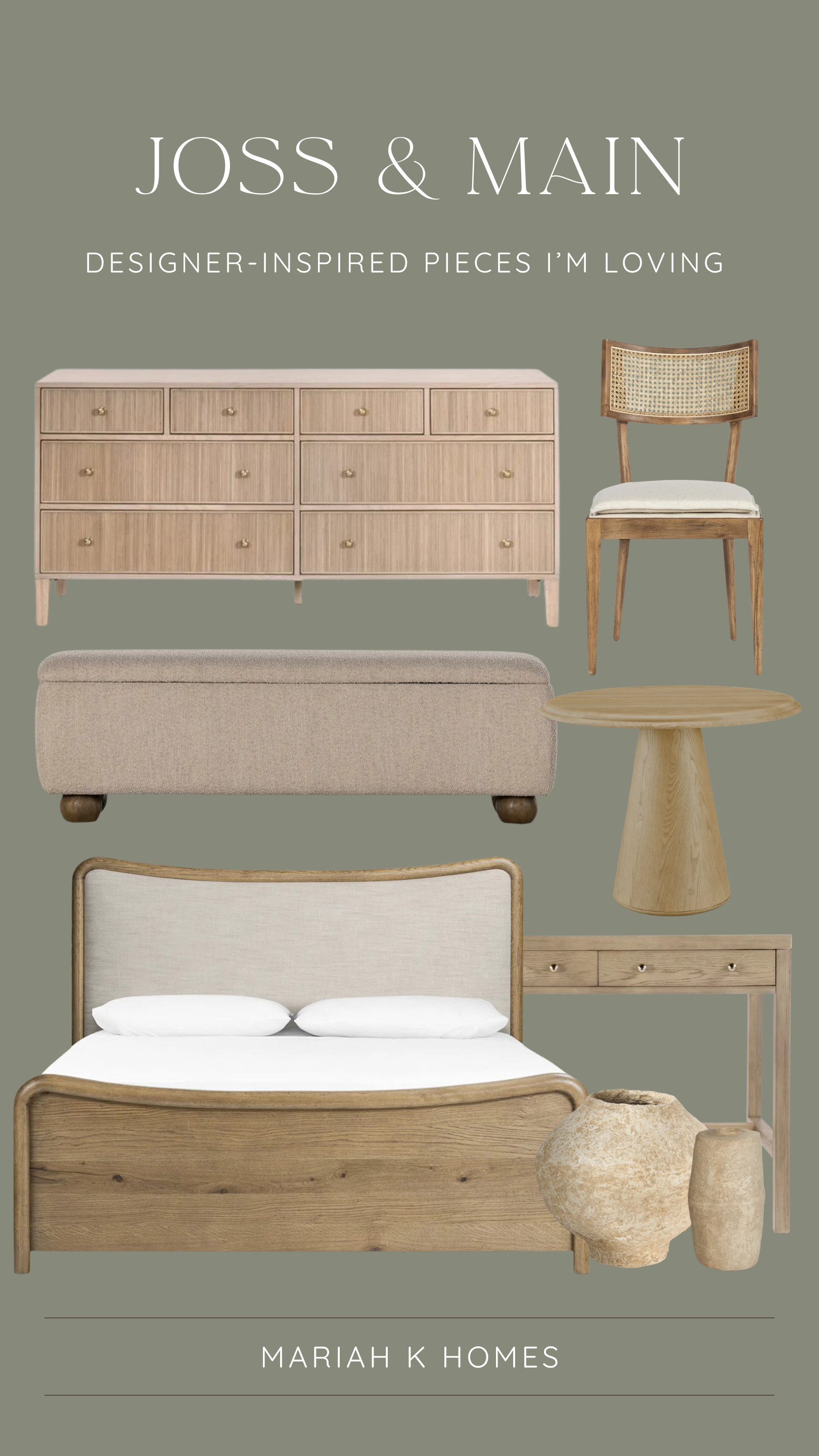 Joss & Main has so many beautiful finds right now! From statement furniture and gorgeous decor, and outdoor pieces, there are so many ways to bring that elevated, collected look home without going over the top. #JossAndMain #JossAndMainFinds #HomeDecor #HomeDecorFinds #DesignerInspired #InteriorDesign #HomeInspiration #FurnitureFinds #mariahkoehle #mariahkhomes #socialagentcircle #expluxury #exprealty 

 #LTKHome #LTKSaleAlert