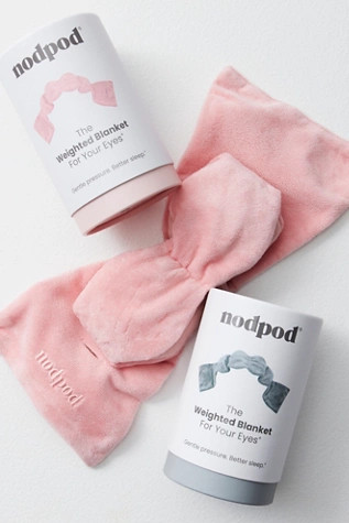 nodpod Weighted Eye Mask by nodpod at Free People, Blush Pink, One Size | Free People (Global - UK&FR Excluded)