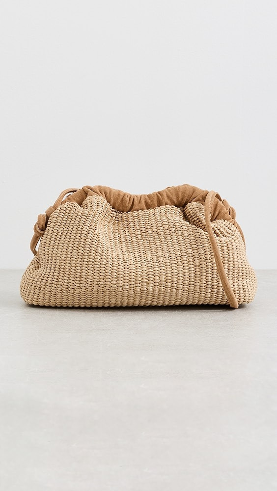 Mini Raffia Cloud Clutch | Shopbop