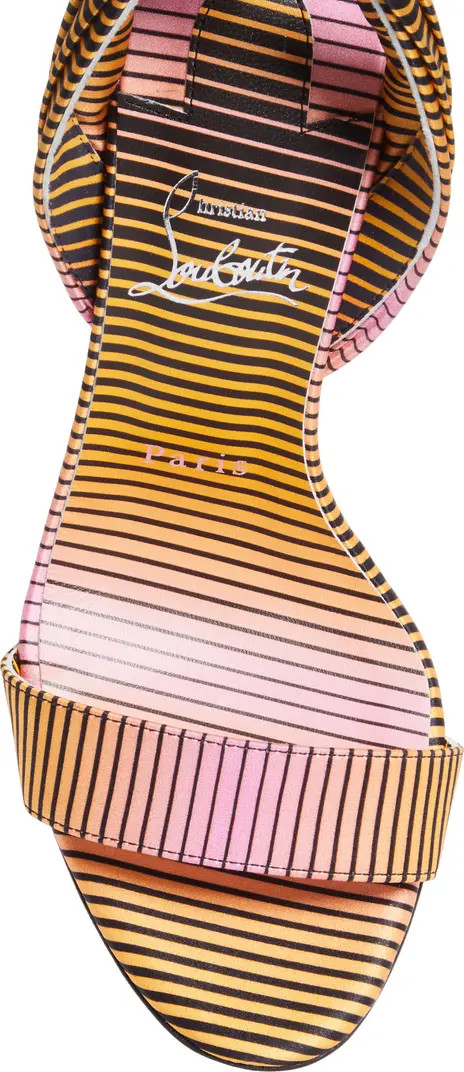 Sandale du Désert Silk Ankle Wrap Sandal (Women) | Nordstrom