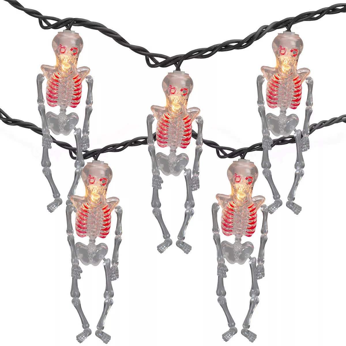 Northlight 10-Light Skeleton Halloween String Lights | Kohl's